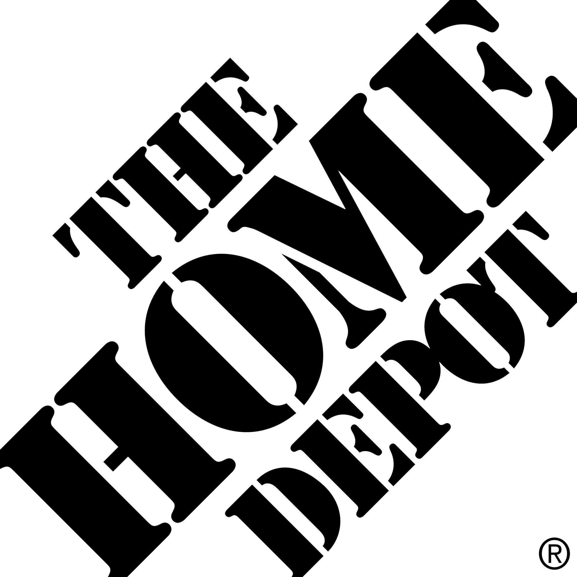 logo: The Home Depot WHT-R