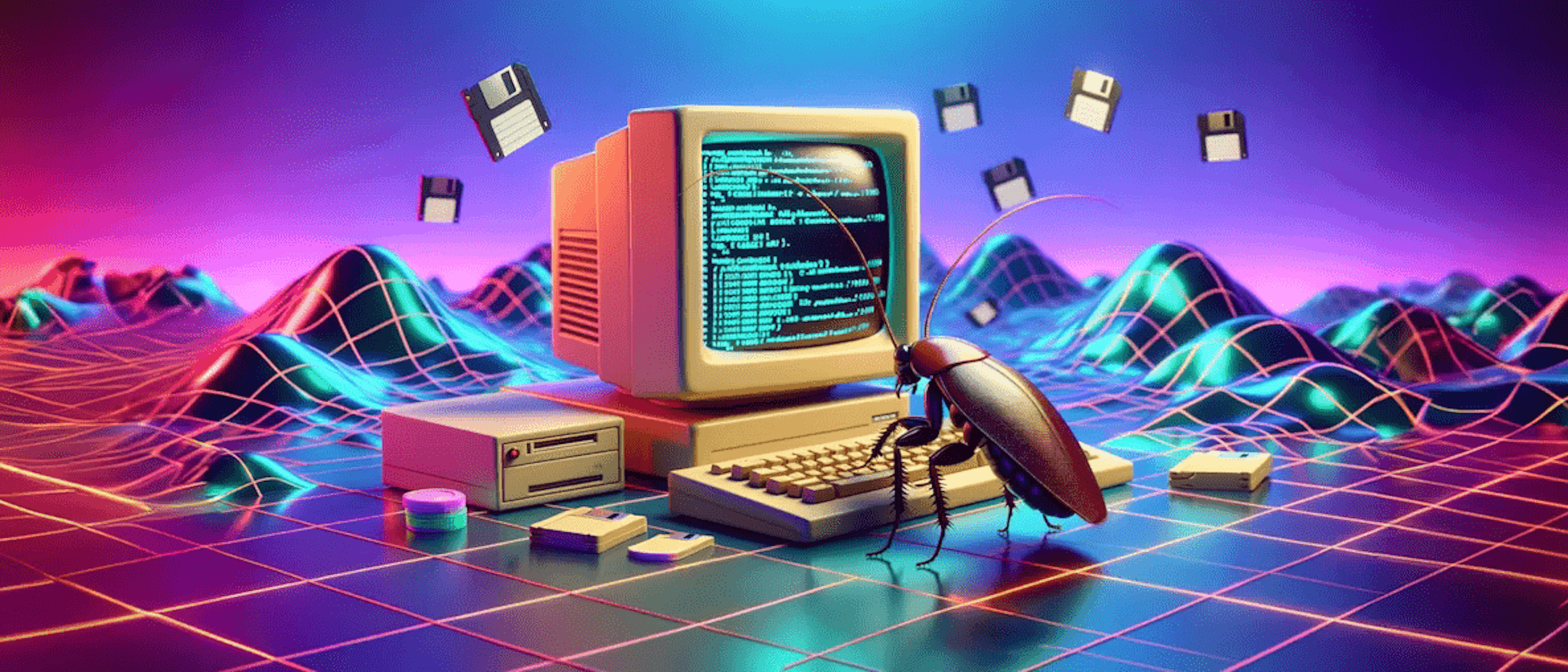 cockroach-at-a-computer