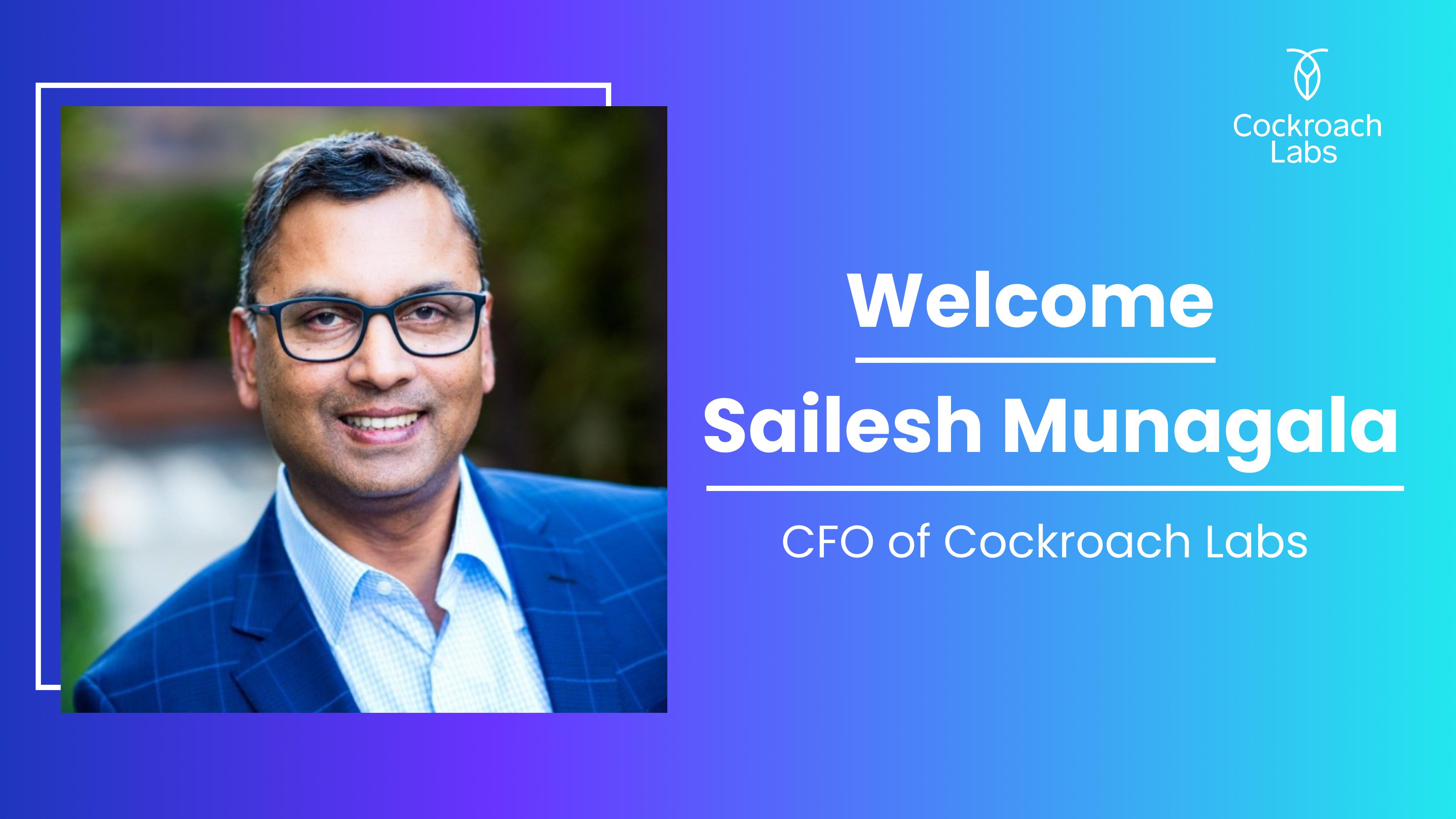 cockroachdb-cfo-sailesh-munagala